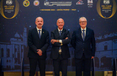 Prizegiving 19 FIA European Hill-Climb Championship