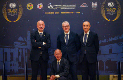 Prizegiving 20 FIA European Hill-Climb Championship