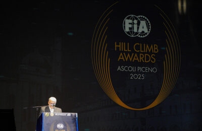 Prizegiving 34 FIA European Hill-Climb Championship