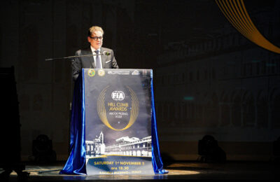 Prizegiving 35 FIA European Hill-Climb Championship