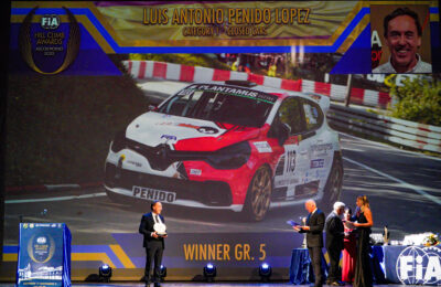 Prizegiving 43 FIA European Hill-Climb Championship