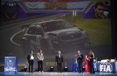 Prizegiving 45 FIA European Hill-Climb Championship