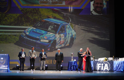 Prizegiving 46 FIA European Hill-Climb Championship