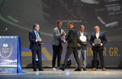 Prizegiving 49 FIA European Hill-Climb Championship