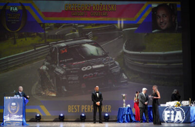 Prizegiving 51 FIA European Hill-Climb Championship