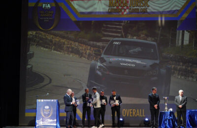 Prizegiving 57 FIA European Hill-Climb Championship