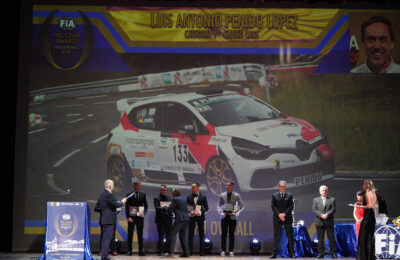 Prizegiving 58 FIA European Hill-Climb Championship