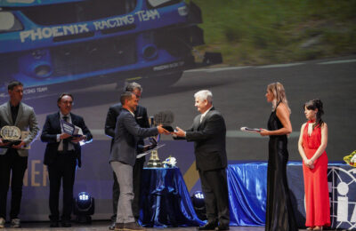 Prizegiving 59 FIA European Hill-Climb Championship