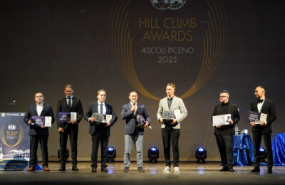 Prizegiving 62 FIA European Hill-Climb Championship