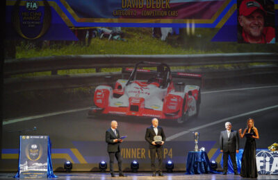 Prizegiving 66 FIA European Hill-Climb Championship