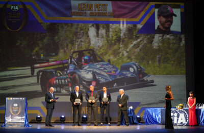 Prizegiving 70 FIA European Hill-Climb Championship