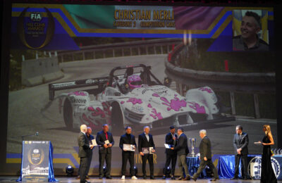 Prizegiving 77 FIA European Hill-Climb Championship