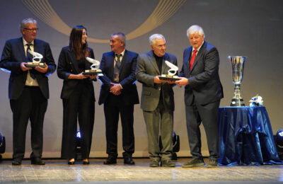 Prizegiving 87 FIA European Hill-Climb Championship