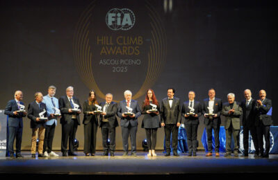 Prizegiving 91 FIA European Hill-Climb Championship