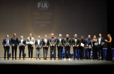 Prizegiving 92 FIA European Hill-Climb Championship