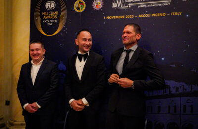 Prizegiving 94 FIA European Hill-Climb Championship